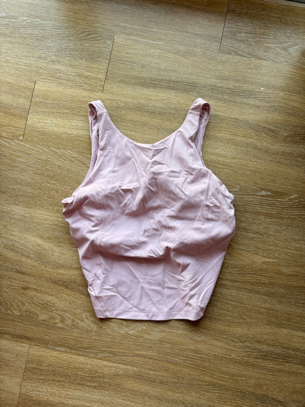 lululemon athletica Dusty Pink Crop Tank